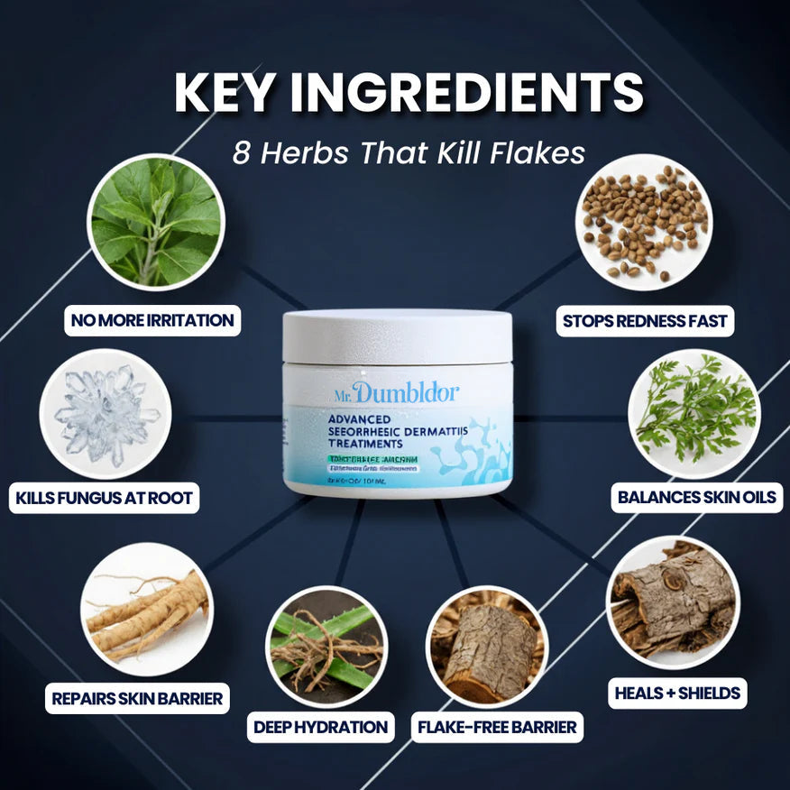 Mr. Dumbldor™ Advanced Therapeutic Cream | Cures Seborrheic Dermatitis & Psoriasis